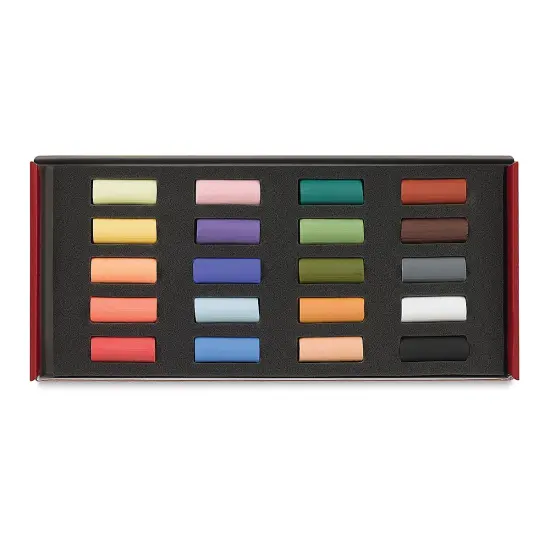 Blick Artists' Soft Pastel Half Stick Set - Assorted Colors, Set of 20 {2}