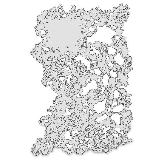 Iwata Artool Freehand Template - Set of 3, Texture FX Mini Series {1}