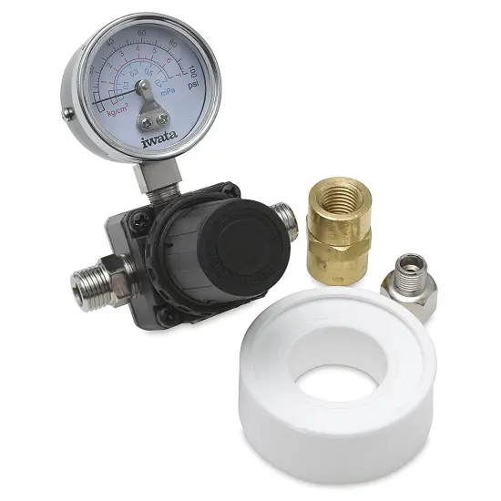 Iwata Pressure Regulator and Gauge {1}