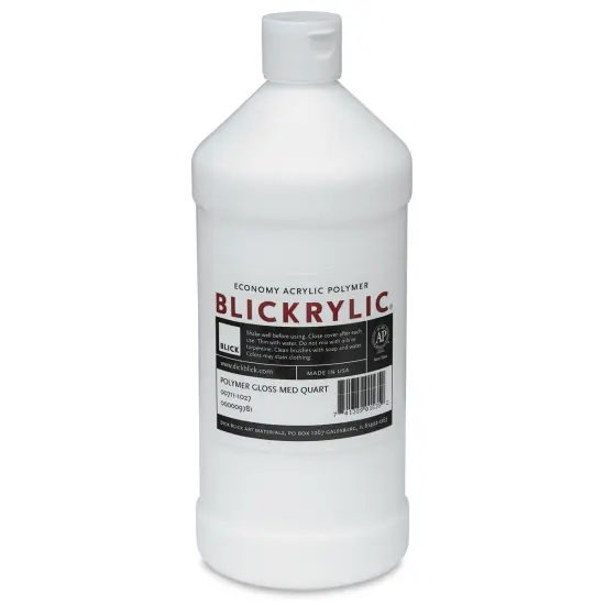 Blickrylic Polymer Gloss Medium - Gloss, Quart {1}
