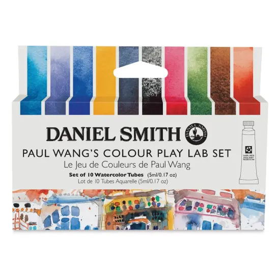 Daniel Smith Extra Fine Watercolor - Set of 10, Paul Wang's Color Play Lab, 5 ml Tubes {1}