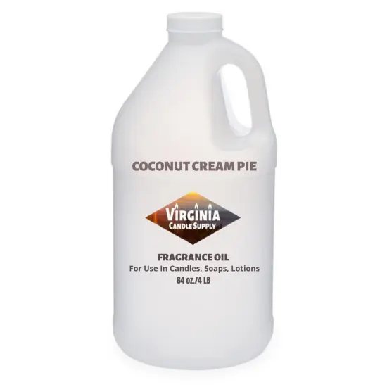 Coconut Cream Pie Fragrance Oil (Our Version of the Brand Name) (64 oz Jug) for Candle Making, Soap Making, Tart Making, Room Sprays, Lotions, Car Fresheners, Slime, Bath Bombs, Warmers&hellip; {1}
