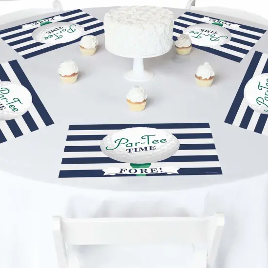 Big Dot of Happiness Par-Tee Time - Golf - Paper Birthday Party Coloring Sheets - Activity Placemats - Set of 16 {4}