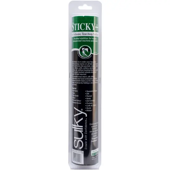 Sulky Sticky Self-Adhesive Tear-Away Stabilizer Roll-12"X6yd {1}