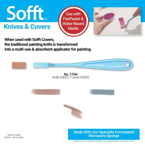 PanPastel Sofft Covers 10/Pkg-#2 Flat {4}