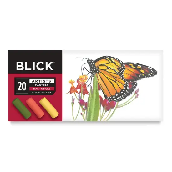 Blick Artists' Soft Pastel Half Stick Set - Assorted Colors, Set of 20 {1}