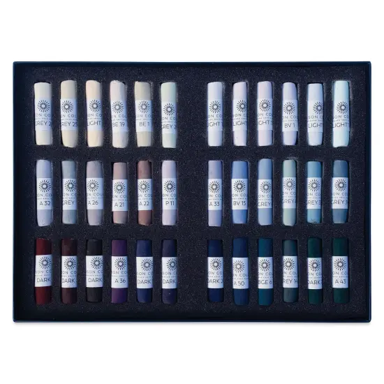 Unison Handmade Pastels - Landscape Colors, Set of 36, Full Stick {1}