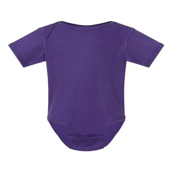 Rabbit Skins&reg; Infant Baby Rib Bodysuit Purple {1}