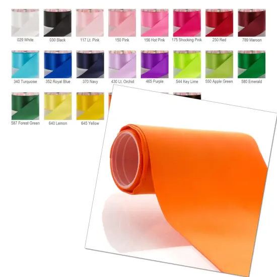 4" Double Faced Satin Ribbon 238 Lt. Coral 100yd Light Coral {3}