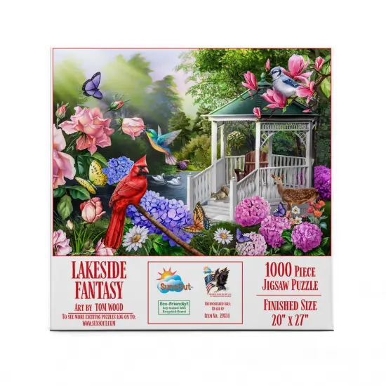 Sunsout Lakeside Fantasy 1000 pc Jigsaw Puzzle 29814 {4}
