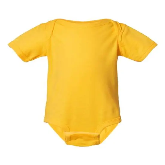 Rabbit Skins&reg; Infant Classic Jersey Bodysuit Yellow {2}