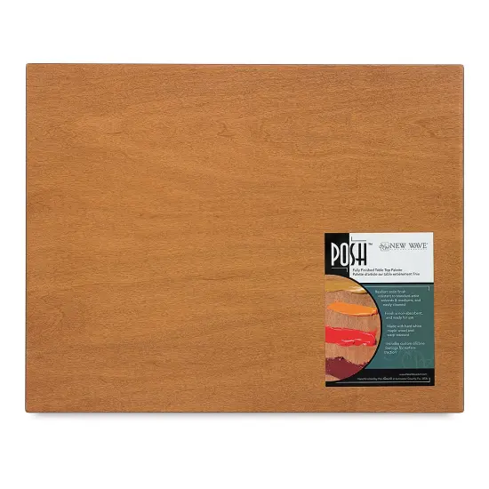 New Wave Posh Tabletop Palette - Natural, 15-3/5" x 19-3/5" {1}