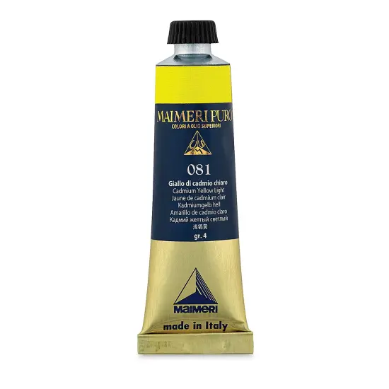 Maimeri Puro Oil Color - Cadmium Yellow Light, 40 ml tube {1}