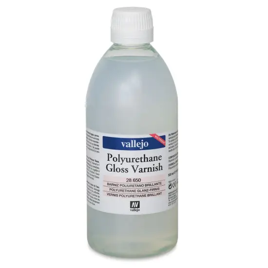 Vallejo Polyurethane Varnish - Gloss, 500 ml {2}