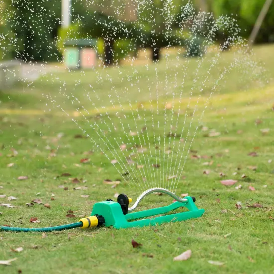 Oscillating Water Sprinkler With 18 Nozzle Jets {3}
