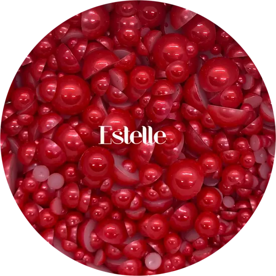 Flatback Resin Pearl Mix - Estelle by Glitter Heart Co.&trade; {1}