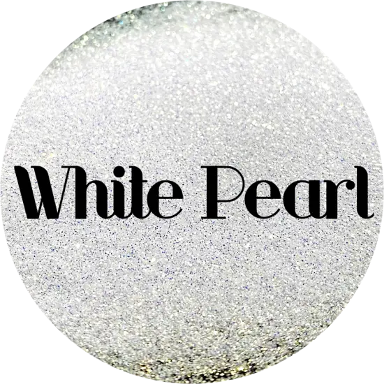 Polyester Glitter - White Pearl by Glitter Heart Co.&trade; {1}