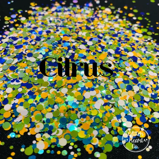 Polyester Glitter - Citrus by Glitter Heart Co.&trade; {3}