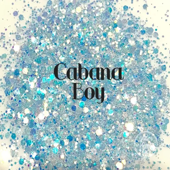 Polyester Glitter - Cabana Boy by Glitter Heart Co.&trade; {3}