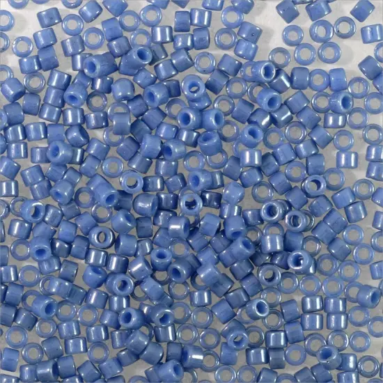 Miyuki Delica Seed Bead 11/0 Light Lapis Glazed Luster Opaque {3}