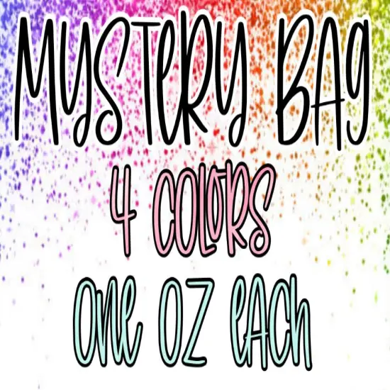 Mini Mystery Bag - 4 Mystery Glitters by Glitter Heart Co.™ {1}
