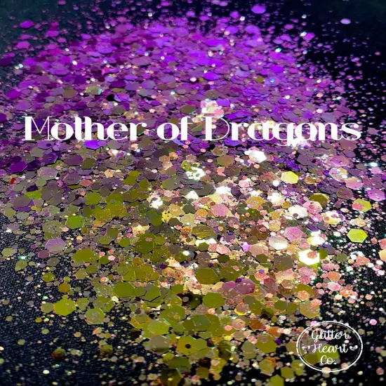 Polyester Glitter - Mother of Dragons by Glitter Heart Co.™ {3}