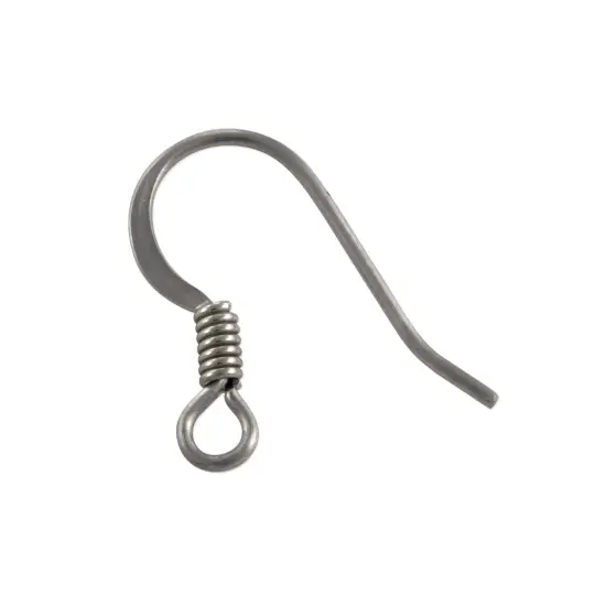 French Hook Wire Flat with Spring Surgical Stainless Steel Fish Hooks (10-Pcs) {2}