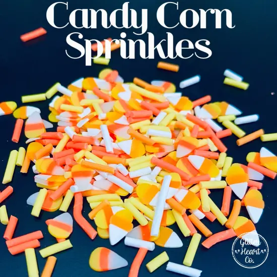 Fake Sprinkles - Candy Corn Sprinkles by Glitter Heart Co.&trade; {2}