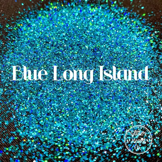 Polyester Glitter - Blue Long Island by Glitter Heart Co.&trade; {3}