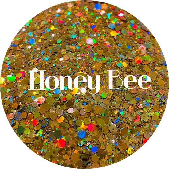 Polyester Glitter - Honey Bee by Glitter Heart Co.&trade; {1}