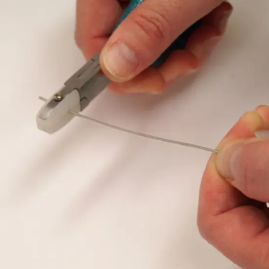 Flat Jaw Nylon Plier w/glitter Handle - PLR-255.30G {4}