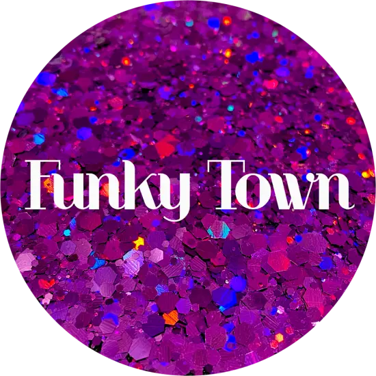 Polyester Glitter - Funky Town by Glitter Heart Co.&trade; {1}