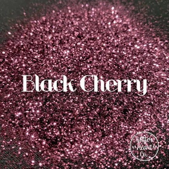 Polyester Glitter - Black Cherry by Glitter Heart Co.&trade; {3}