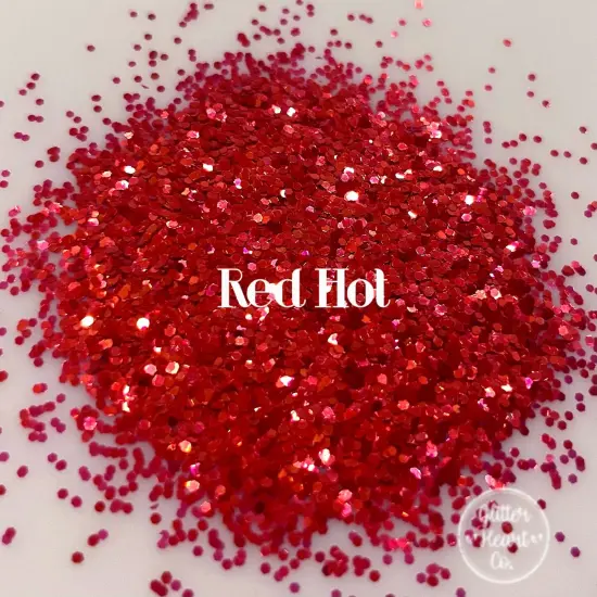 Polyester Glitter - Red Hot by Glitter Heart Co.&trade; {3}