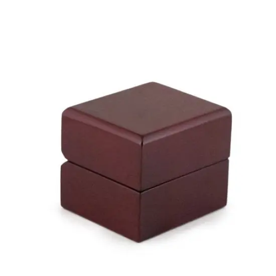 Earring Box Rosewood Veneer {2}