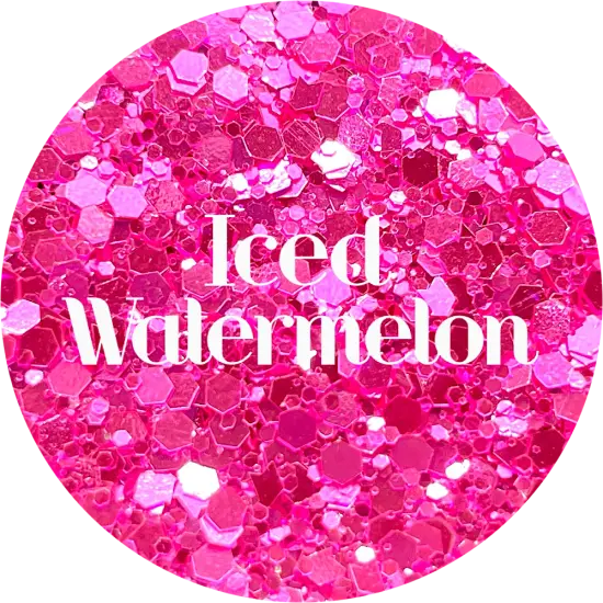 Polyester Glitter - Iced Watermelon by Glitter Heart Co.&trade; {1}