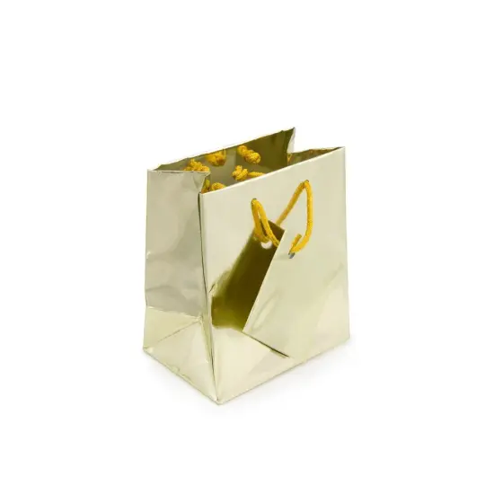 Gift Bag Mini Metallic Gold (Package of 20) {1}