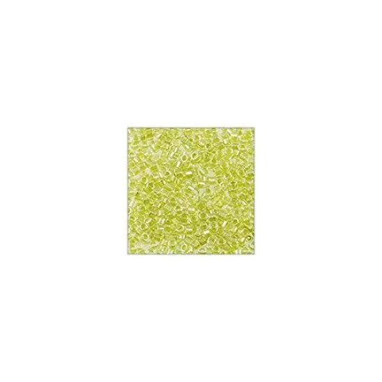 Miyuki Delica Seed Bead 11/0 Color Lined Pale Green {4}