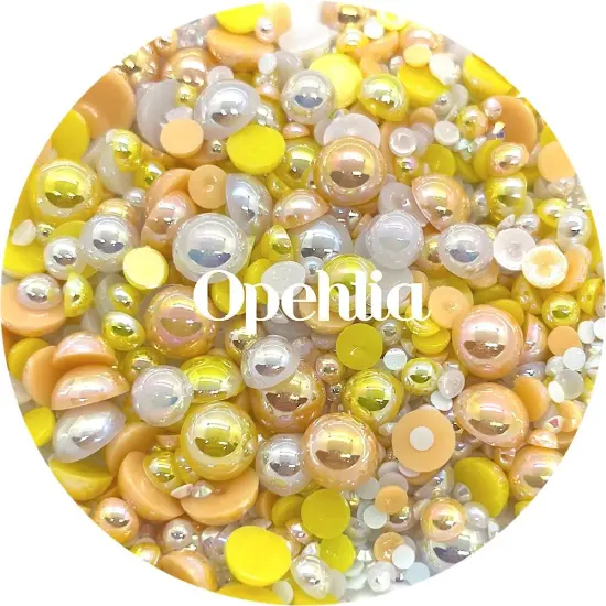 Flatback Pearl & Rhinestone Mix - Ophelia by Glitter Heart Co.&trade; {1}