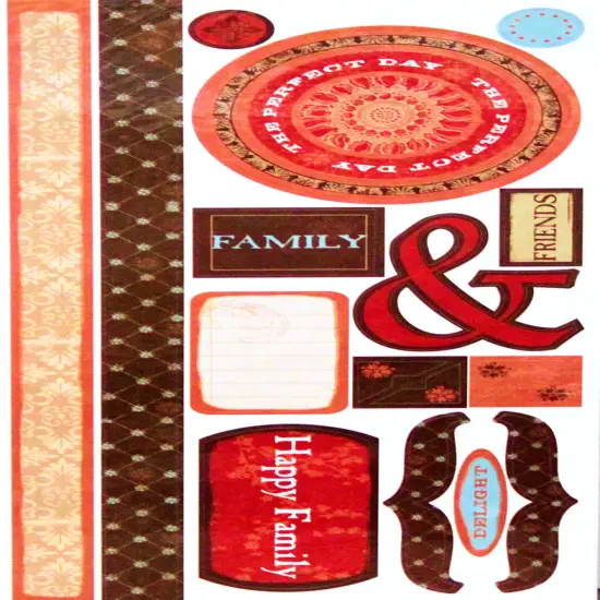 Deja Views Fall Cardstock Die-Cut Stickers {2}