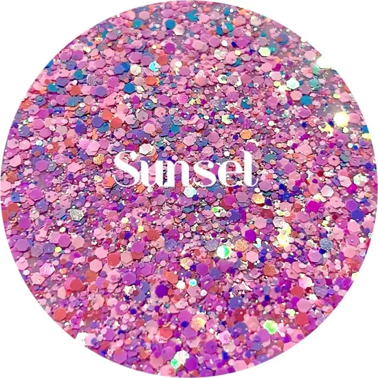 Polyester Glitter - Sunset by Glitter Heart Co.&trade; {1}
