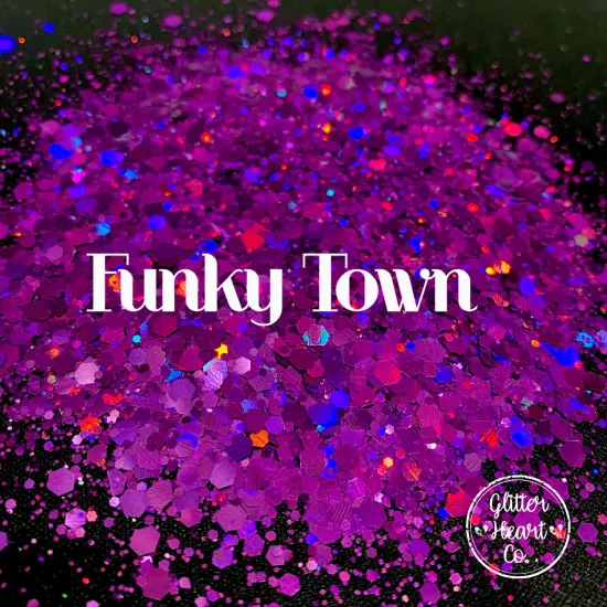 Polyester Glitter - Funky Town by Glitter Heart Co.&trade; {3}