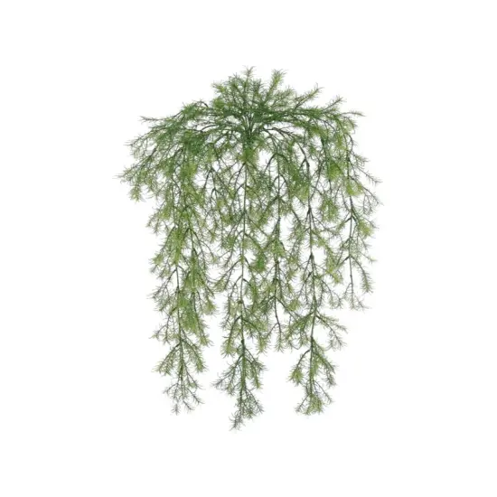 31" Sprengeri Hanging Bush - 12-Pack with 195 Lifelike Tips, Perfect for Home, Patio & Office Decor - Ideal for Spring & Year-Round Accents - Floral Home by Artificial Flowers {1}
