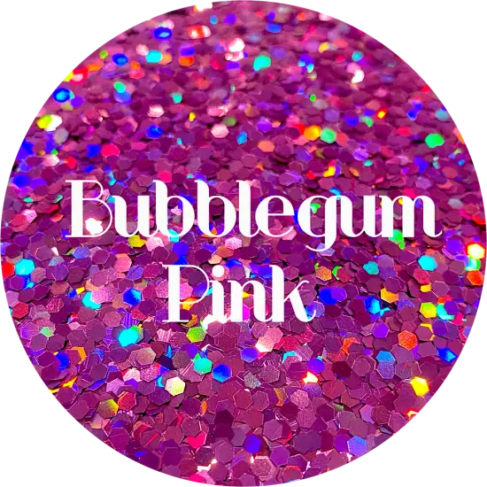 Polyester Glitter - Bubblegum Pink by Glitter Heart Co.&trade; {1}