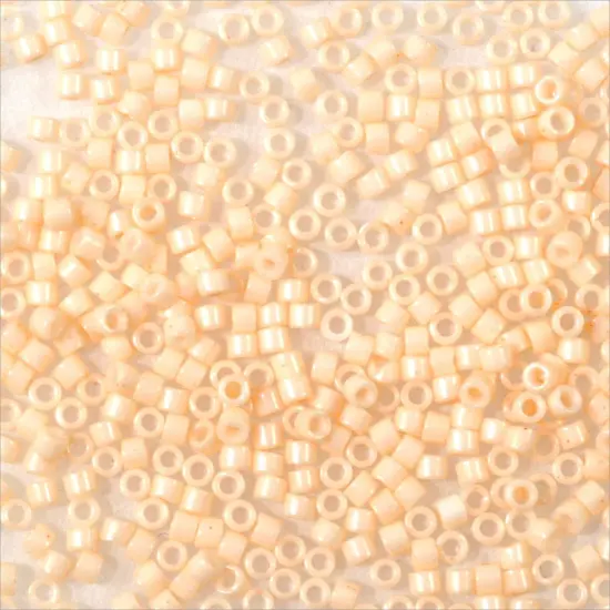 Miyuki Delica Seed Bead 11/0 Opaque Peach Sorbet {3}