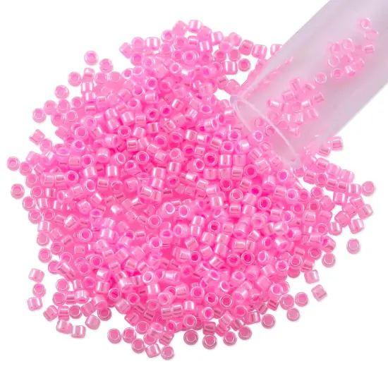 Miyuki Delica Seed Bead 11/0 Ceylon Bubblegum {1}