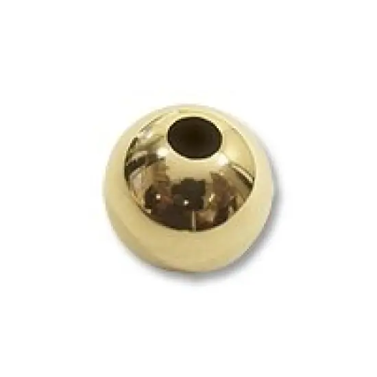 3mm Round Bead 14 Karat Yellow Gold {1}