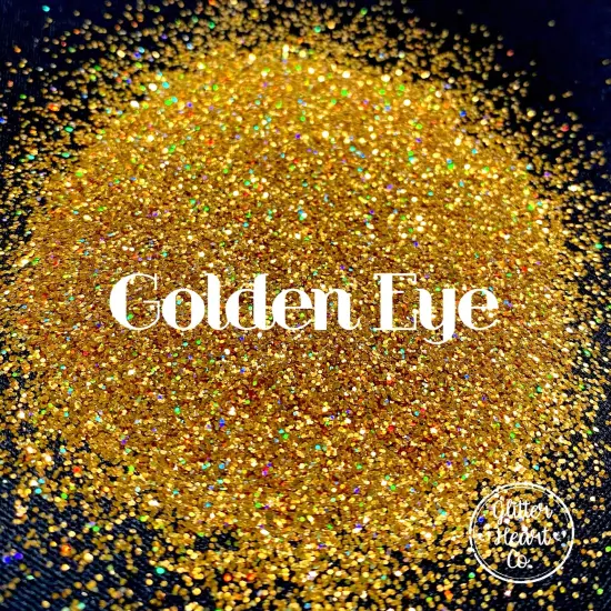 Polyester Glitter - Golden Eye by Glitter Heart Co.™ {3}