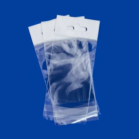 Resealable Polypropylene Bags with Hanging Header 2x3" (Package of 100) {2}