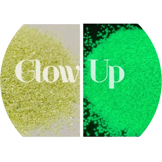 Polyester Glitter - Glow Up - Glow in the Dark by Glitter Heart Co.™ {1}